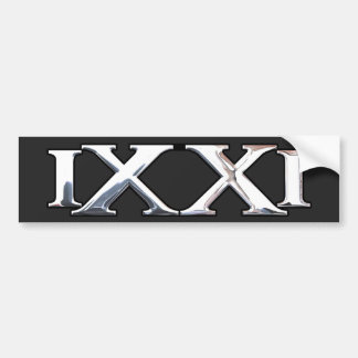 Para Coche 9/11 (IXXI) pegatina conmemorativo