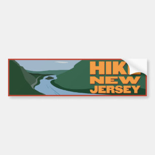 Para Coche Alza New Jersey - pegatina