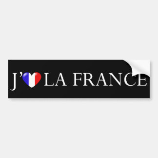 Para Coche Amo al pegatina de Francia