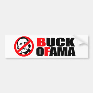 Para Coche Anti-Obama - pegatina de Ofama del dólar