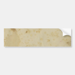 Para Coche Antique en blanco con pegatina de parachoques de p