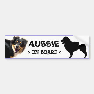 Para Coche Aussie a bordo el pegatina