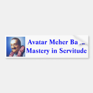 Para Coche Avatar Meher Baba (Dios en forma humana) pegatina