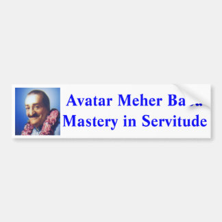 Para Coche Avatar Meher Baba (Dios en forma humana) pegatina