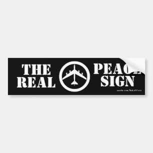 Para Coche B52 La verdadera pegatina del parachoques de los s