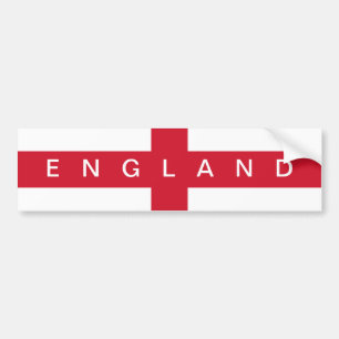 Para Coche Bandera de Inglaterra Pegatina de parachoques