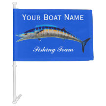 Bandera del equipo de pesca de Wahoo