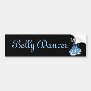 Para Coche Belly de invierno Pegatina de bailarina