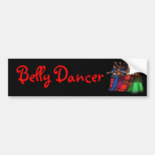 Para Coche Belly de línea tribal bailarina pegatina de parach