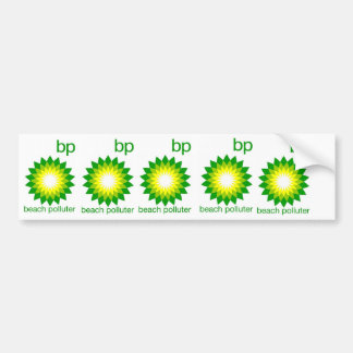 Para Coche BP vara al pegatina del contaminador