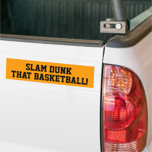 Para Coche Calca esa pegatina de baloncesto de Slam Dunk