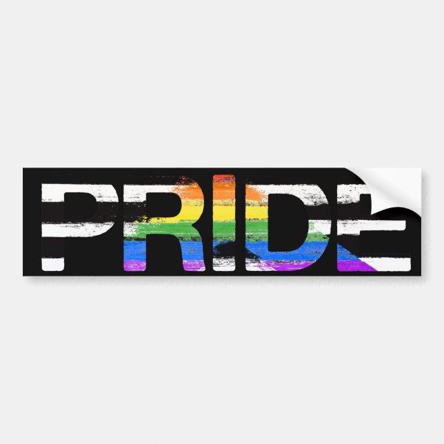 Para Coche Camiseta de la Orgullo Aliado Pegatina (Frente)