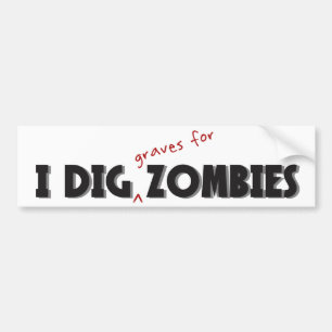 Para Coche Cavo al pegatina de los zombis