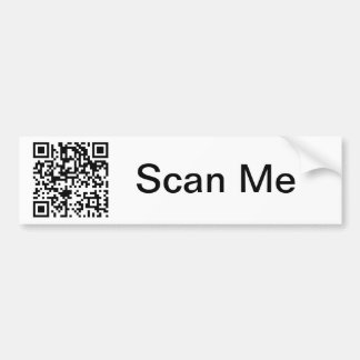 Para Coche Código QR - Pegatina del parachoques