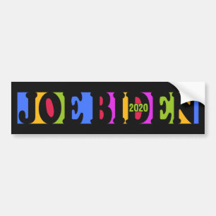 Para Coche Colorida pegatina JOE BIDEN 2020 parachoques