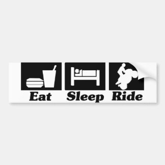 Para Coche Coma al pegatina del paseo del sueño