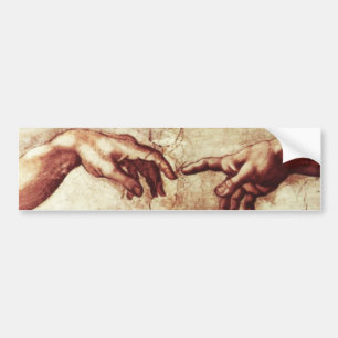 Para Coche Creación de la capilla de Sistine de la pegatina