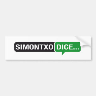 Para Coche Dados de Pegatina Simontxo…
