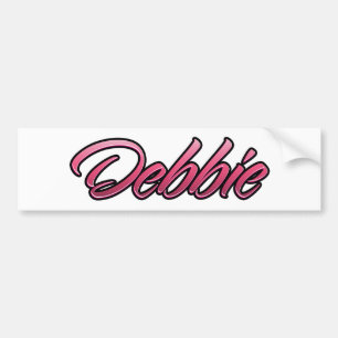Para Coche Debbie Pegatina de Aufkleber rosa descolorido