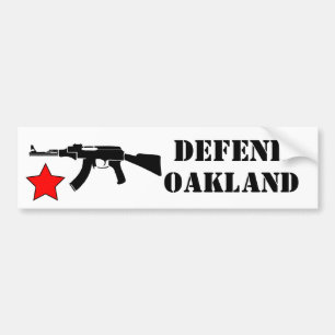 Para Coche Defienda al pegatina de Oakland