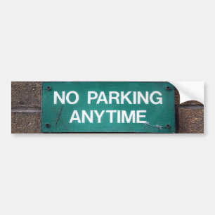 Para Coche Del estacionamiento prohibido pegatina en