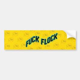 Para Coche Divertida pegatina “Fuck Flock” Anti-Cámara de Vig