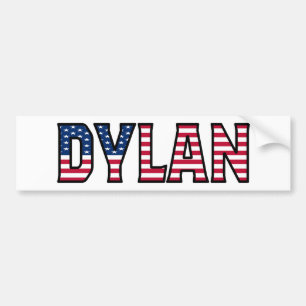 Para Coche Dylan Name Vorname USA Aufkleber Pegatina Auto