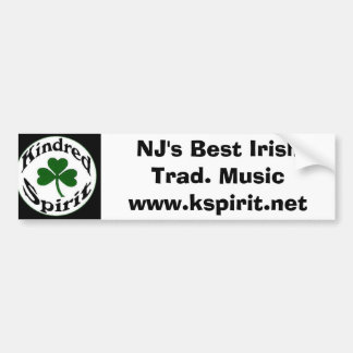 Para Coche El mejor tradicional irlandés de NJ. Pegatina de