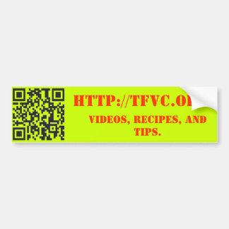 Para Coche El pegatina promocional del cocinero gordo del