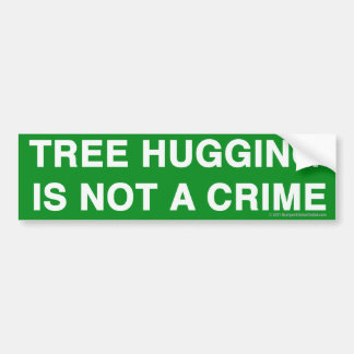 Para Coche Favorable-Treehugging pegatina