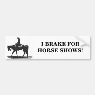 Para Coche ¡FRACASÉ POR LOS ESPECTÁCULOS DE CABALLO! Pegatina