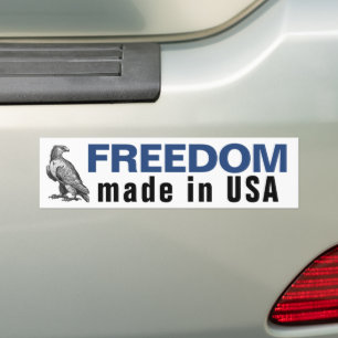 Para Coche Freedom USA - pegatina con parachoques de águila