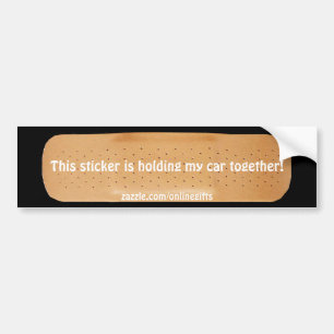Para Coche Funny Bandaid Car Pegatina