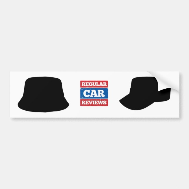 Para Coche Gorras RCR fuera de la pegatina de parachoques (Frente)