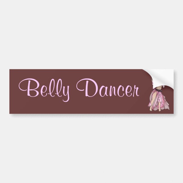 Para Coche Habibi Bellydance Pegatina (Frente)