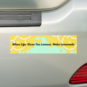 Para Coche Hacer pegatina de parachoques de Lemonade