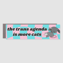 Imán de coches Trans Agenda