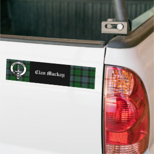 Para Coche Insignia de Escudo de Clan Mackay y pegatina de pa