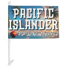 Isleño de bandera de Papúa Nueva Guinea PNG