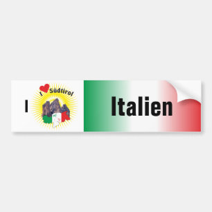 Para Coche Italia - Italia pegatina de automóvil