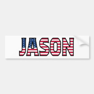 Para Coche Jason Name Vorname USA Aufkleber Pegatina Auto
