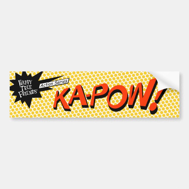 Para Coche ¡KA-POW! pegatina (Frente)