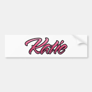 Para Coche Katie, Pegatina de Aufkleber, de color rosa oscuro