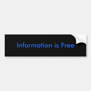 Para Coche La información es pegatina libre