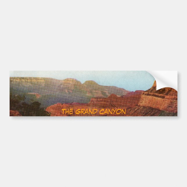 Para Coche La pegatina del parachoques del Gran Cañón (Frente)