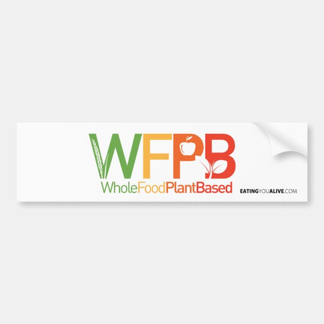 Para Coche Logotipo WFPB - pegatina del parachoques (Frente)