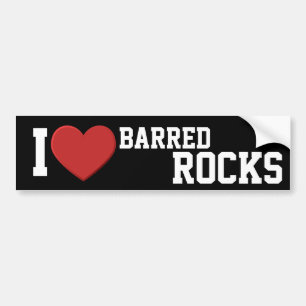 Para Coche Me encanta la pegatina del parachoques de las roca