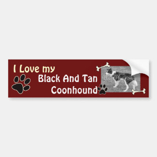 Para Coche Me encanta mi pegatina de la parachoques de Coonho
