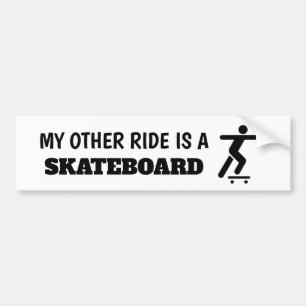 Para Coche Mi otra travesía es un Pegatina de skateboard