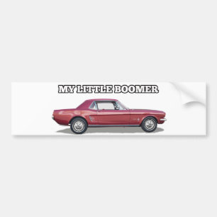 Para Coche Mi pequeña pegatina del parachoques